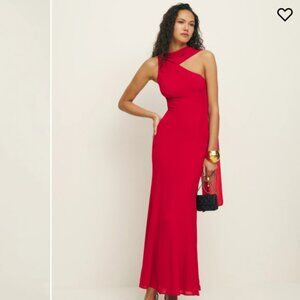 NWT Reformation Rosalynn Dress - Lipstick